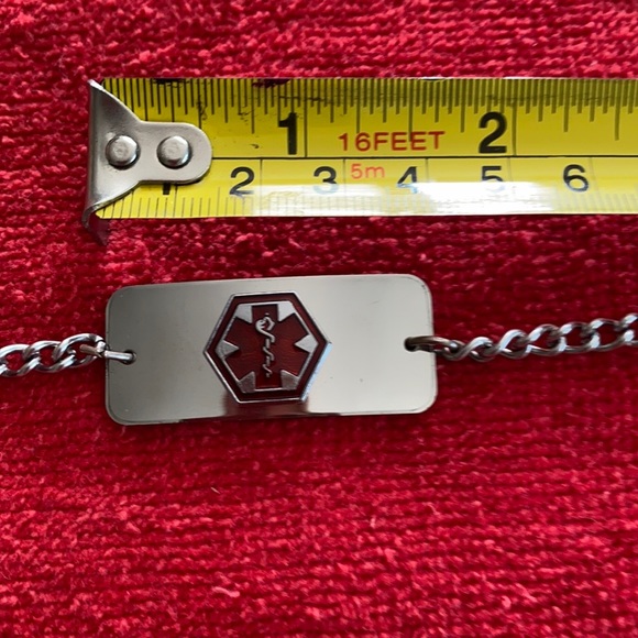 MEDICAL BRACELET BLANK ENGRAVED - Picture 4 of 10